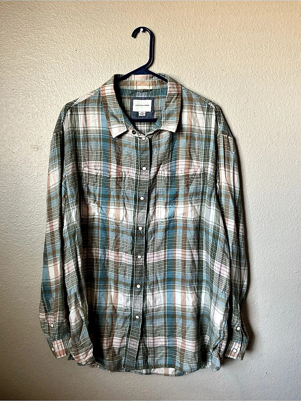 Plaid Button Down Shirt
